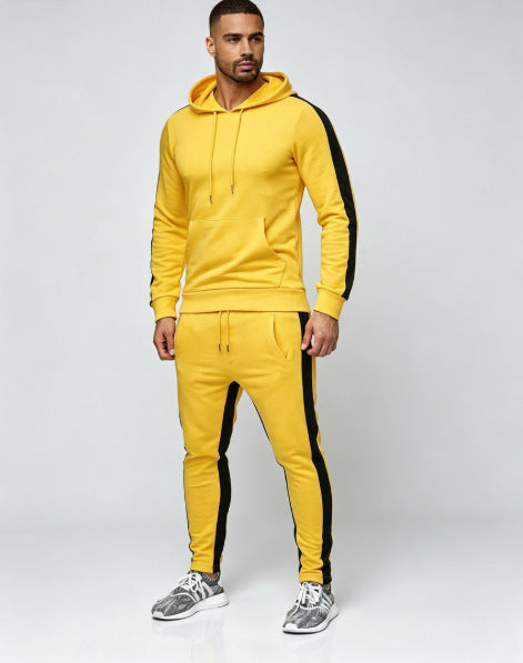 Conjunto deportivo unisex con sudadera con capucha y pantalón