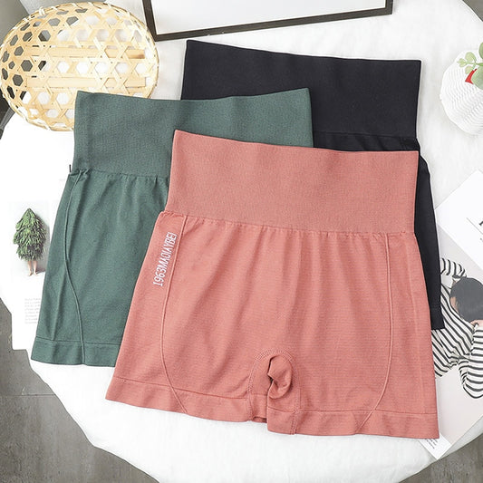 Short deportivo de cintura alta para mujer