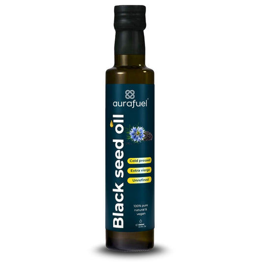 Aceite de semilla negra natural y puro