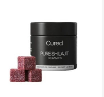 Gominolas 3 en 1 de shilajit curado para hombre