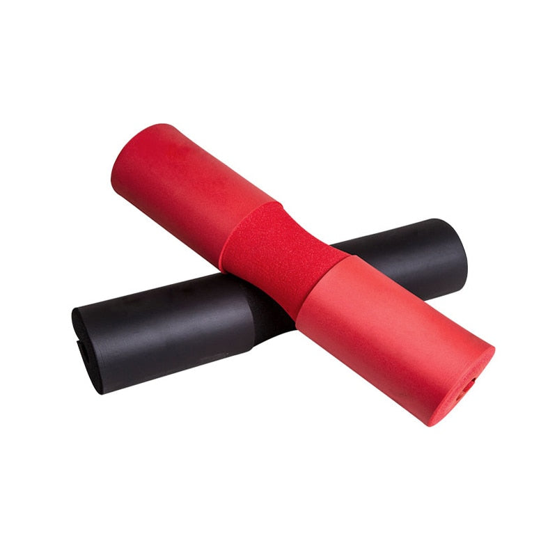1 ud. Cubierta de espuma acolchada para barra, para mujeres y hombres, levantamiento de pesas, sentadillas, soporte de hombro, negro, rojo, accesorios de gimnasio, fitness