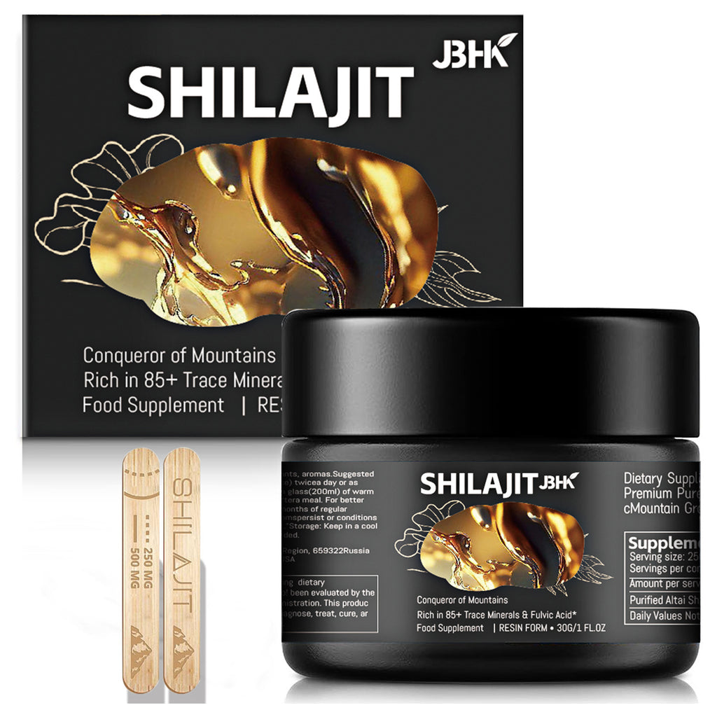Resina pura de shilajit del Himalaya