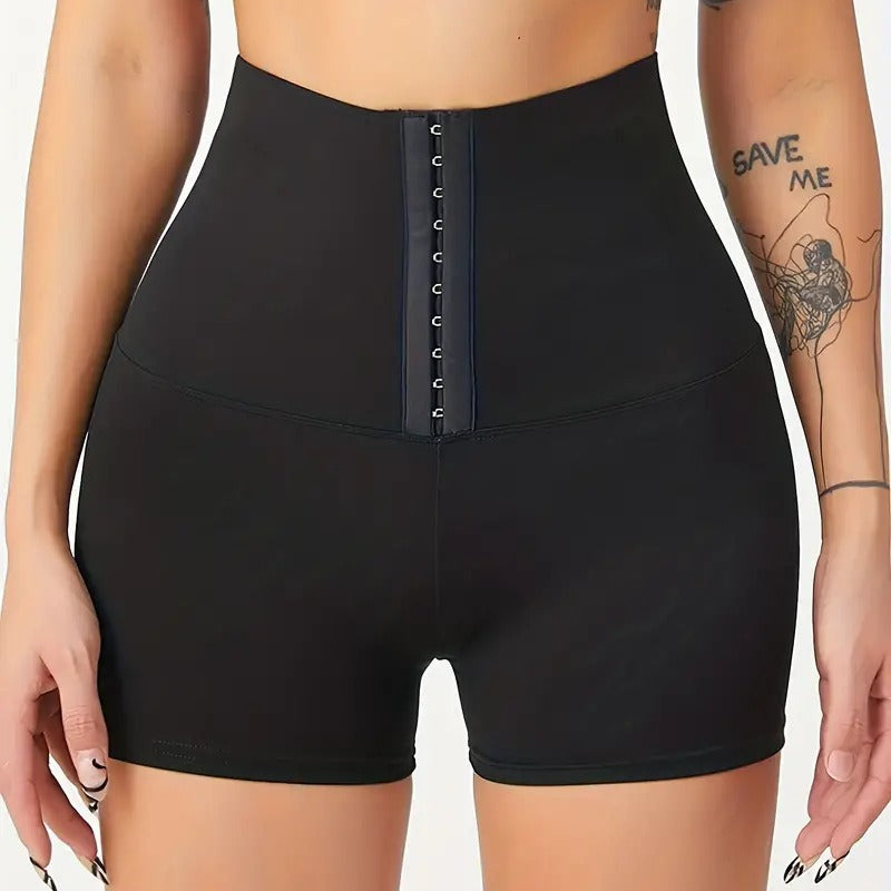 High-Waisted Fitness Leggings for Women with Zipper Closure