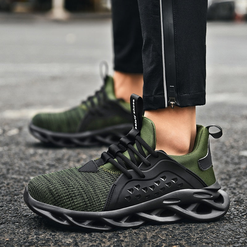 Zapatillas casuales para hombre con cordones