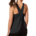 Camiseta de tirantes para yoga y running, de secado rápido y espalda cruzada