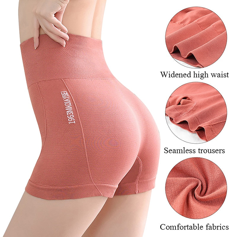 Short deportivo de cintura alta para mujer
