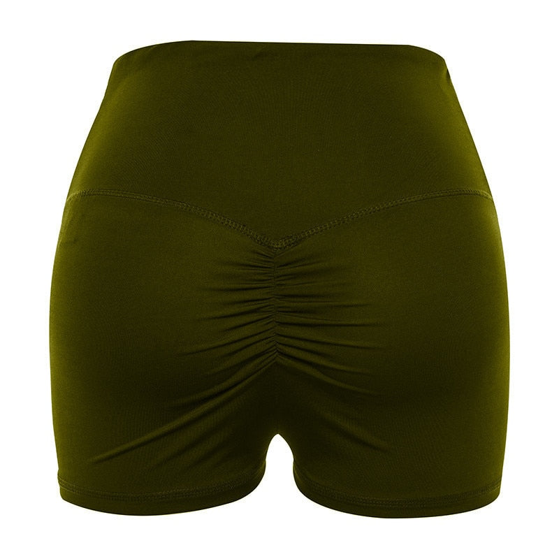 Pantalones cortos de compresión transpirables para mujer, shorts deportivos ajustados para gimnasio, yoga y entrenamiento