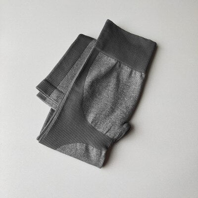 Leggings deportivos sin costuras para mujer, mallas de fitness, pantalones de yoga de talle alto, leggings deportivos push-up para ejercicio y gimnasio
