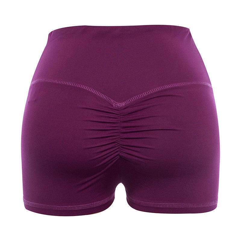 Pantalones cortos de compresión transpirables para mujer, shorts deportivos ajustados para gimnasio, yoga y entrenamiento