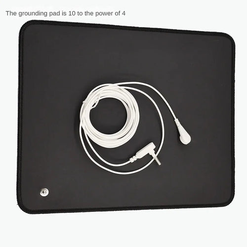 Zen Rhyme Ratón Cable de Tierra Antiestático para Esterilla de Yoga Gimnasio Meditación Fitness Ejercicio Gimnasia 40x60CM Suela de Goma