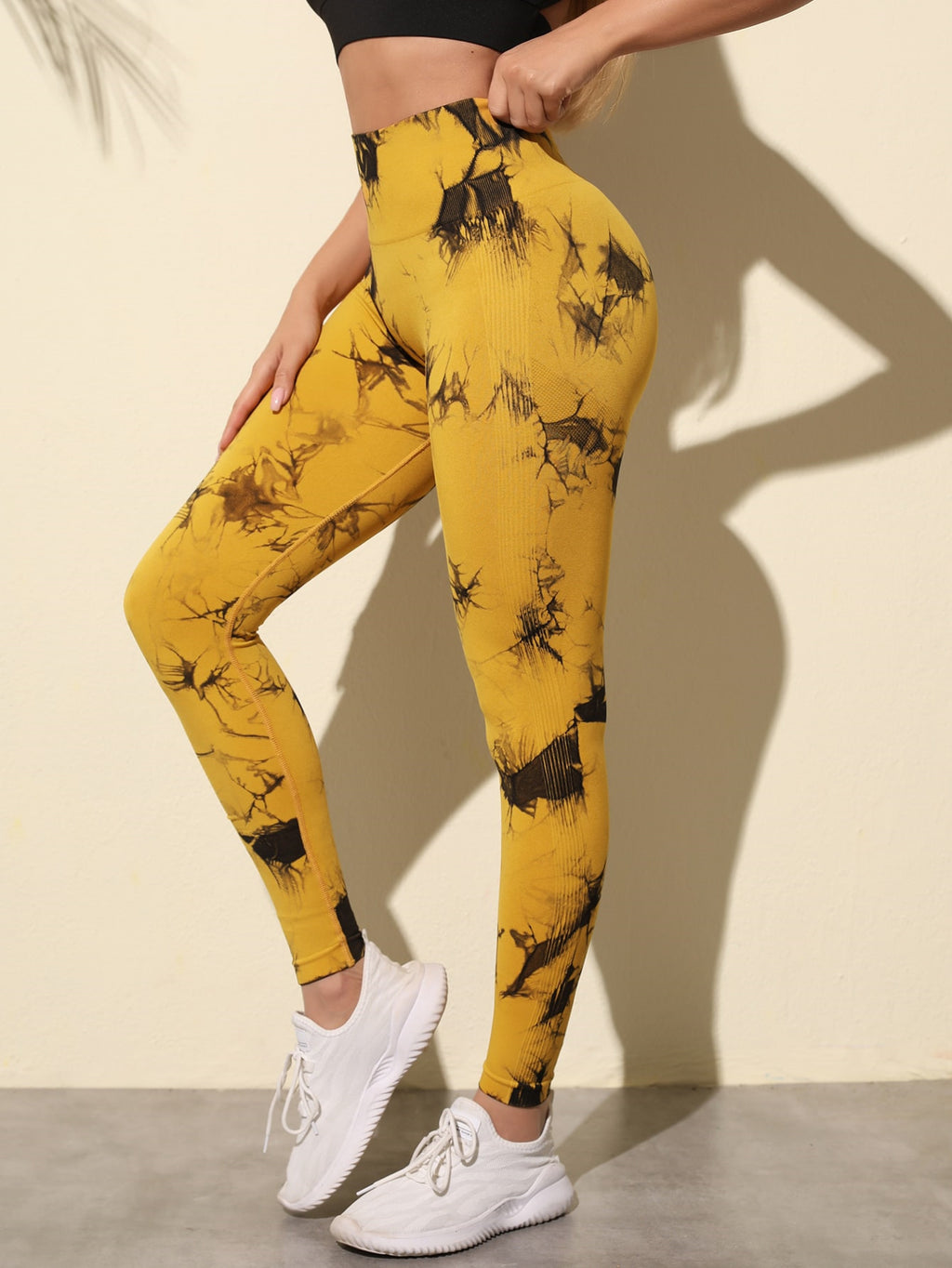 Pantalones de fitness de cintura alta para adelgazar el abdomen
