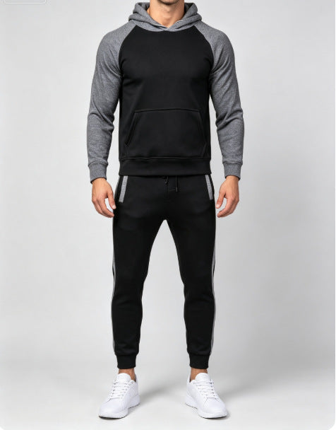 Conjunto deportivo de sudadera con capucha para hombre