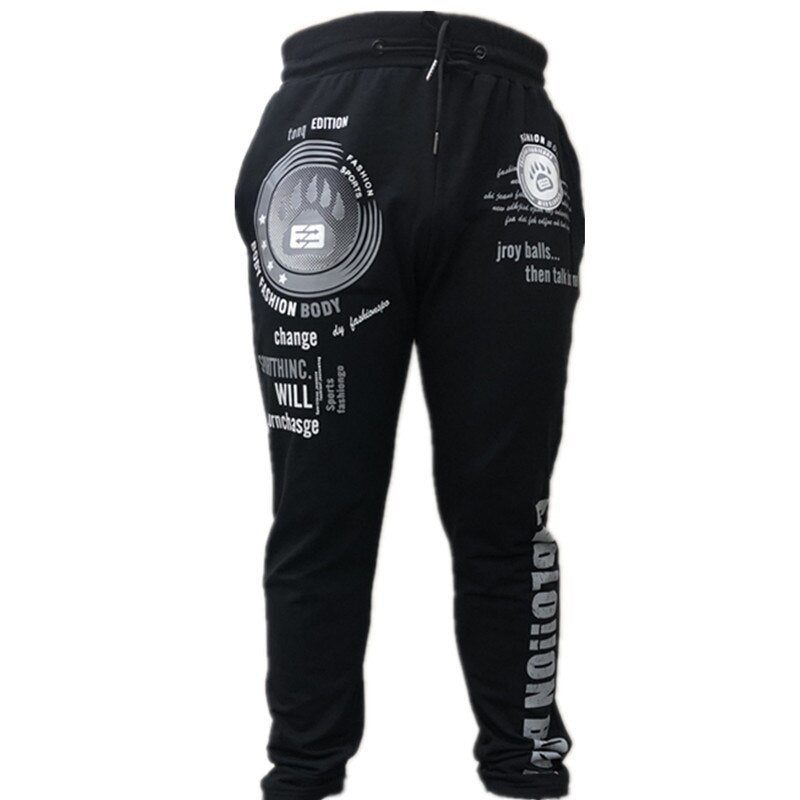 Pantalón jogger deportivo de algodón para hombre