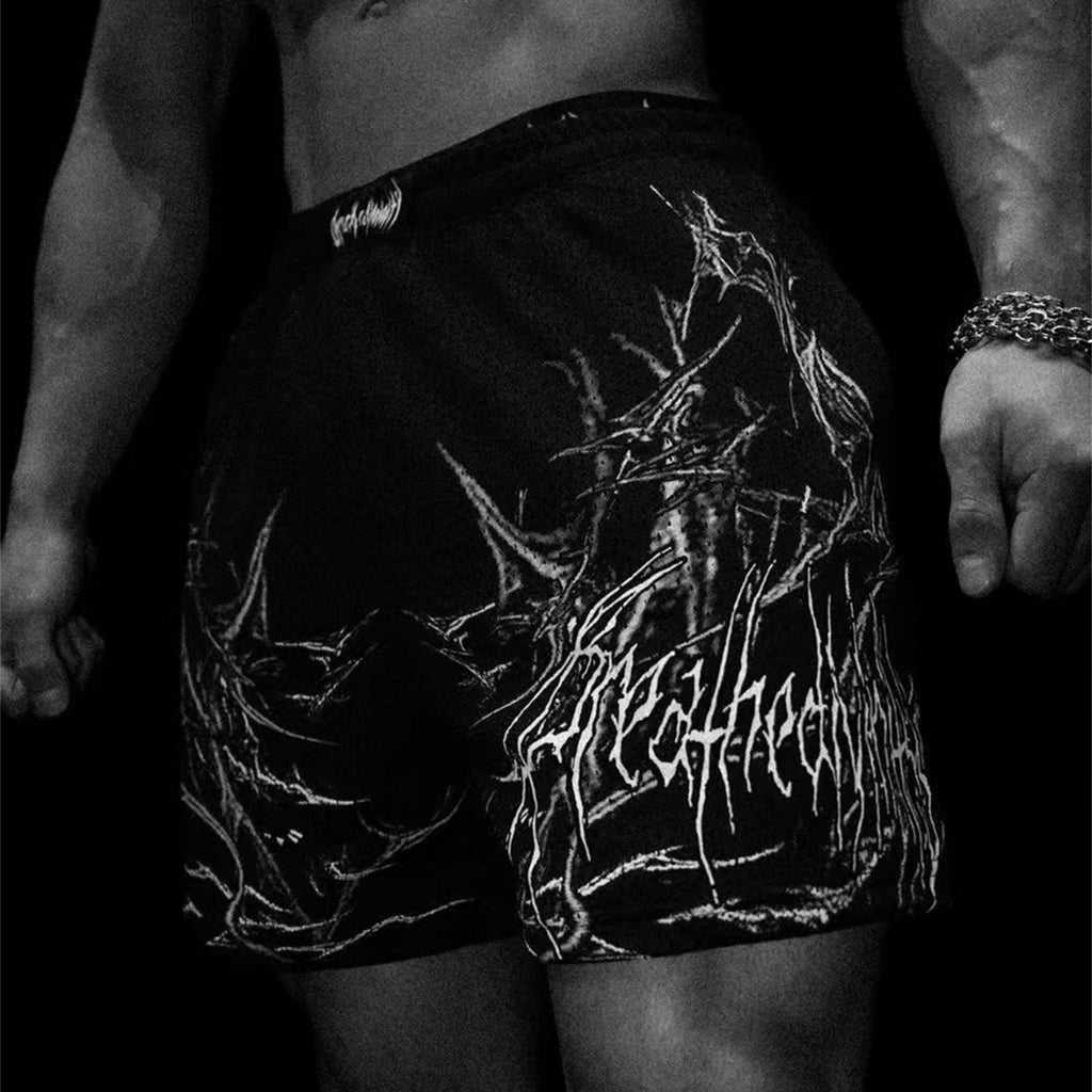 Pantalón corto deportivo de secado rápido para hombre, transpirable y ligero