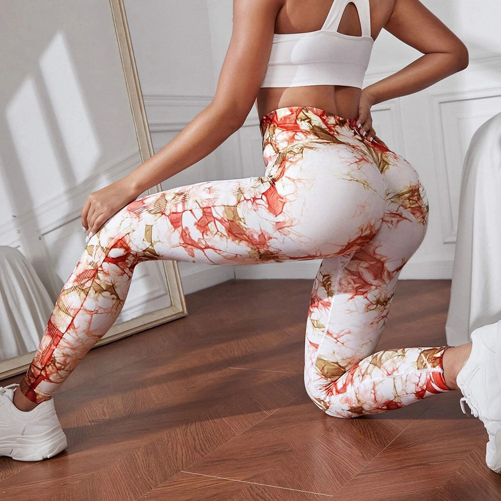 Pantalones de fitness de cintura alta para adelgazar el abdomen