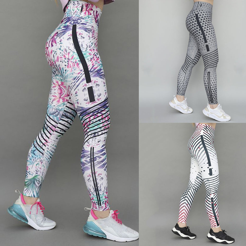 Leggings deportivos elásticos sin costuras para mujer
