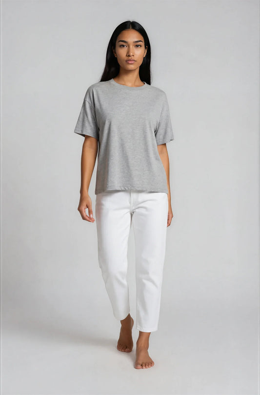 Camiseta Premium de Modal Tencel™ - Manga Corta para Mujer