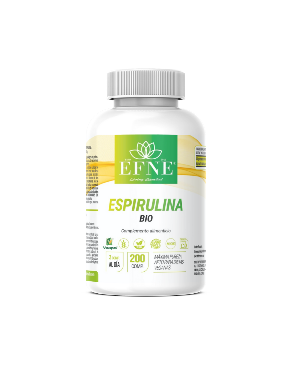 Espirulina BIO EFNE — 200 comprimidos