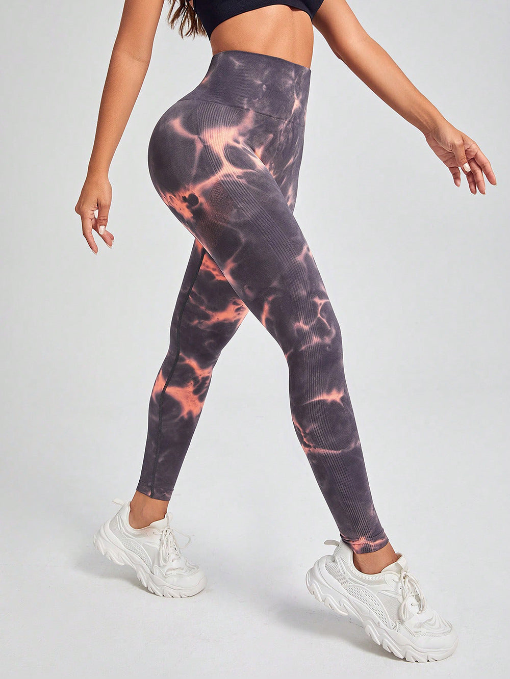 Pantalones de fitness de cintura alta para adelgazar el abdomen