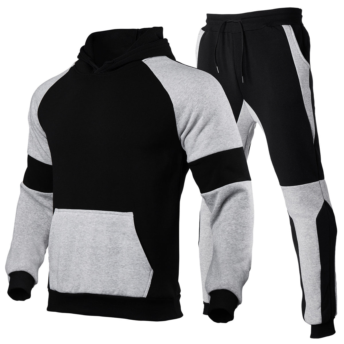 Conjunto Deportivo Bicolor para Hombre – Chándal de Dos Piezas