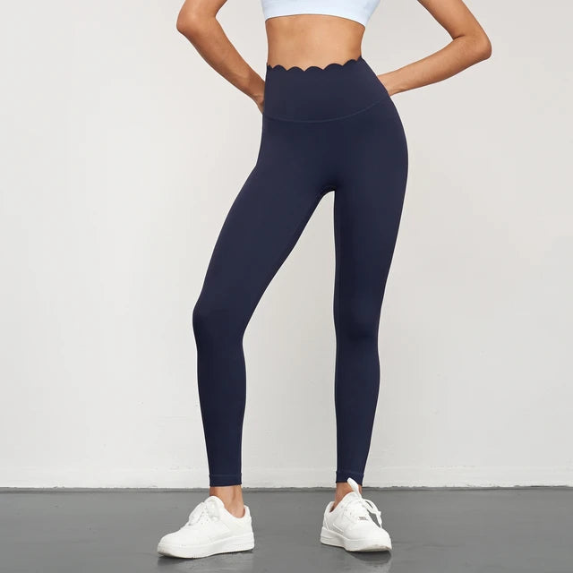 Pantalones de yoga para mujer, sin costuras, arco de loto, para entrenamiento, correr, leggings de cintura alta, fruncidos en el trasero, para gimnasio, leggings de fitness para exteriores