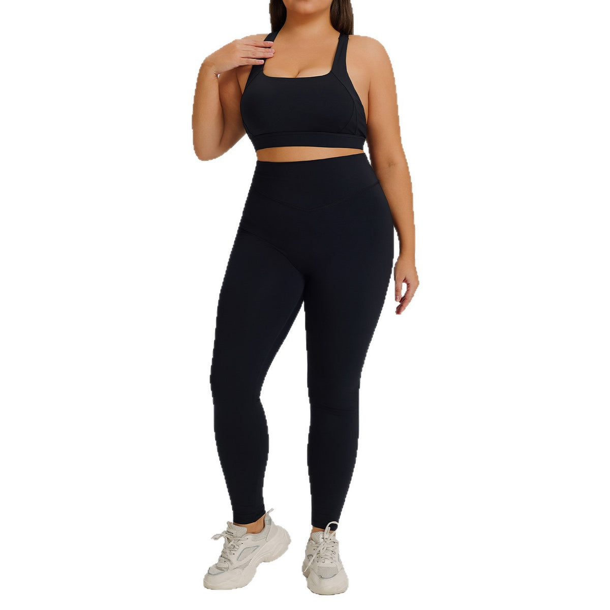 Conjunto de ropa deportiva para correr, ejercicio y yoga