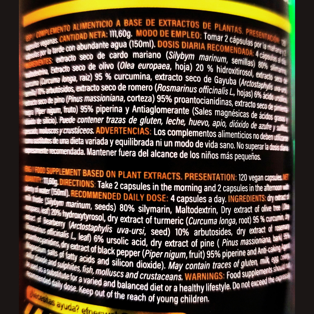 ORWUX EFNE – Antiinflamatorio Natural Más Potente (120 Cápsulas)