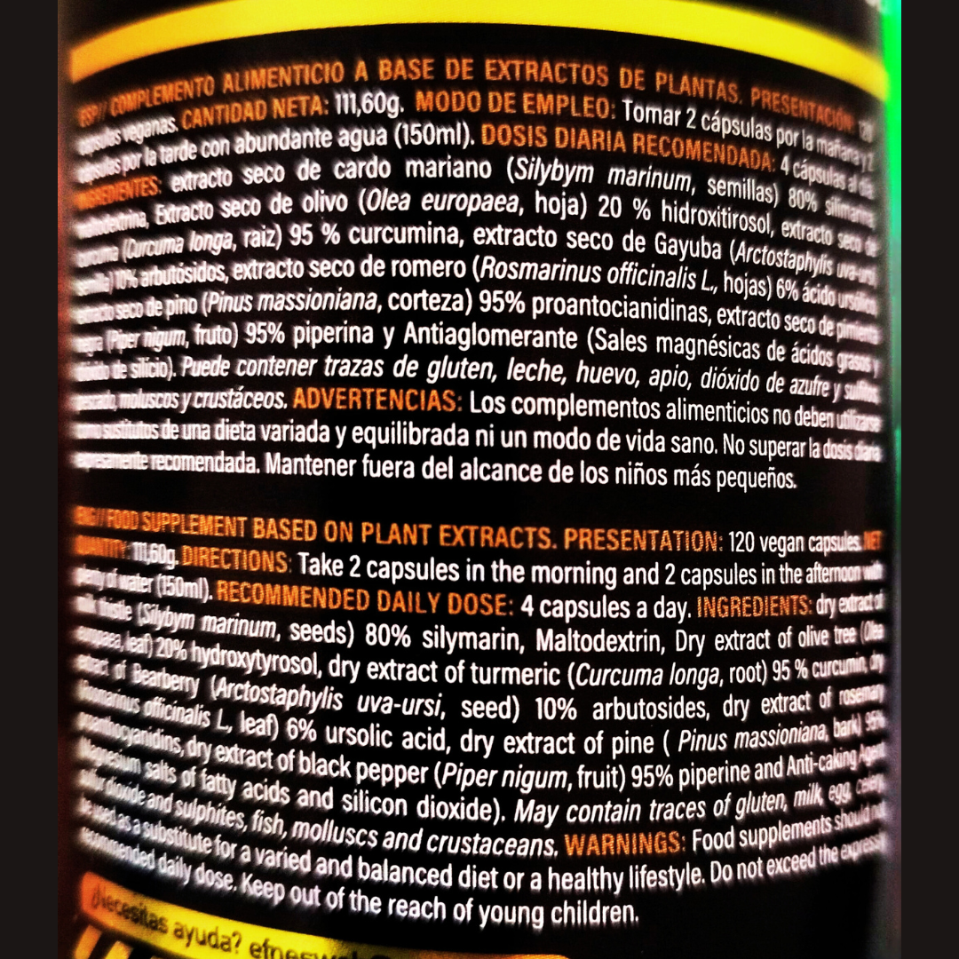 ORWUX EFNE – Antiinflamatorio Natural Más Potente (120 Cápsulas)