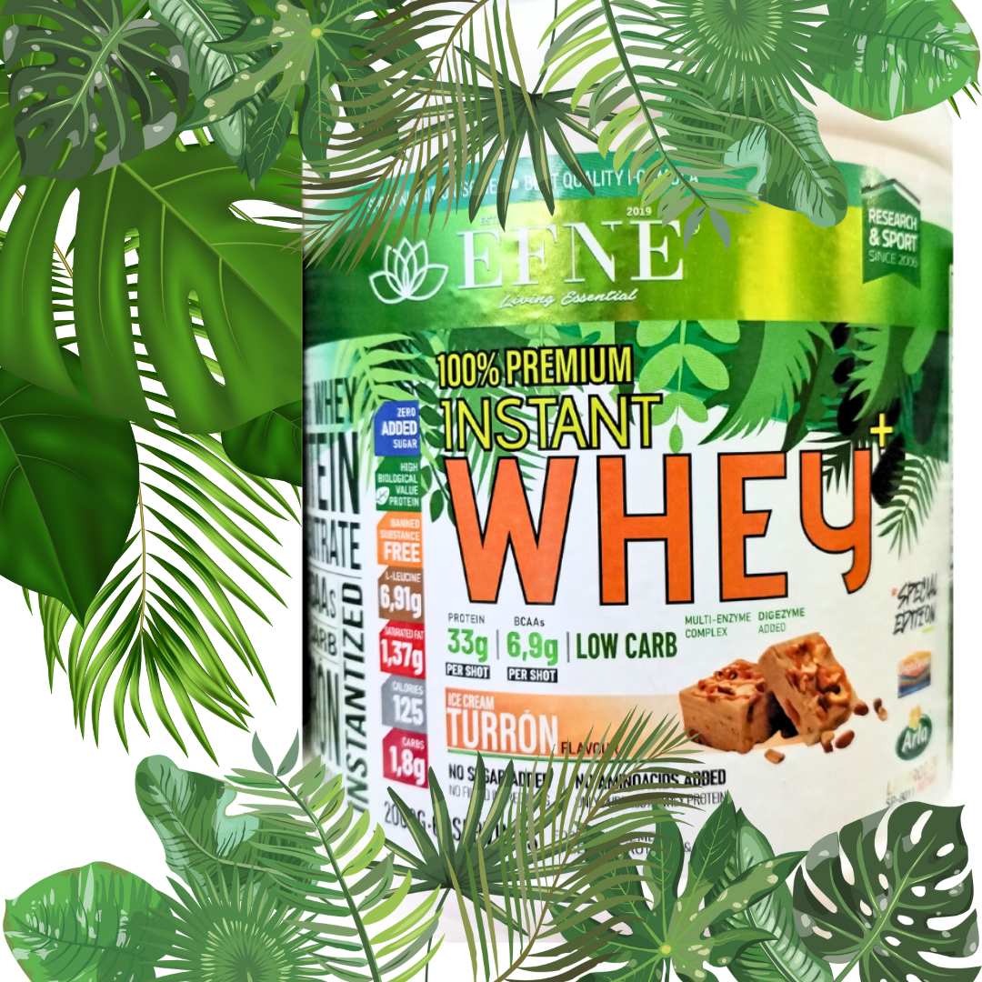 WHEY 100% EFNE Sabor Ice Cream Turrón (Edición Especial)