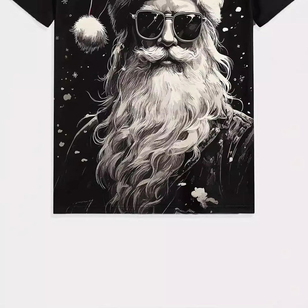 3D Men's Digital Printed Short Sleeve Sport