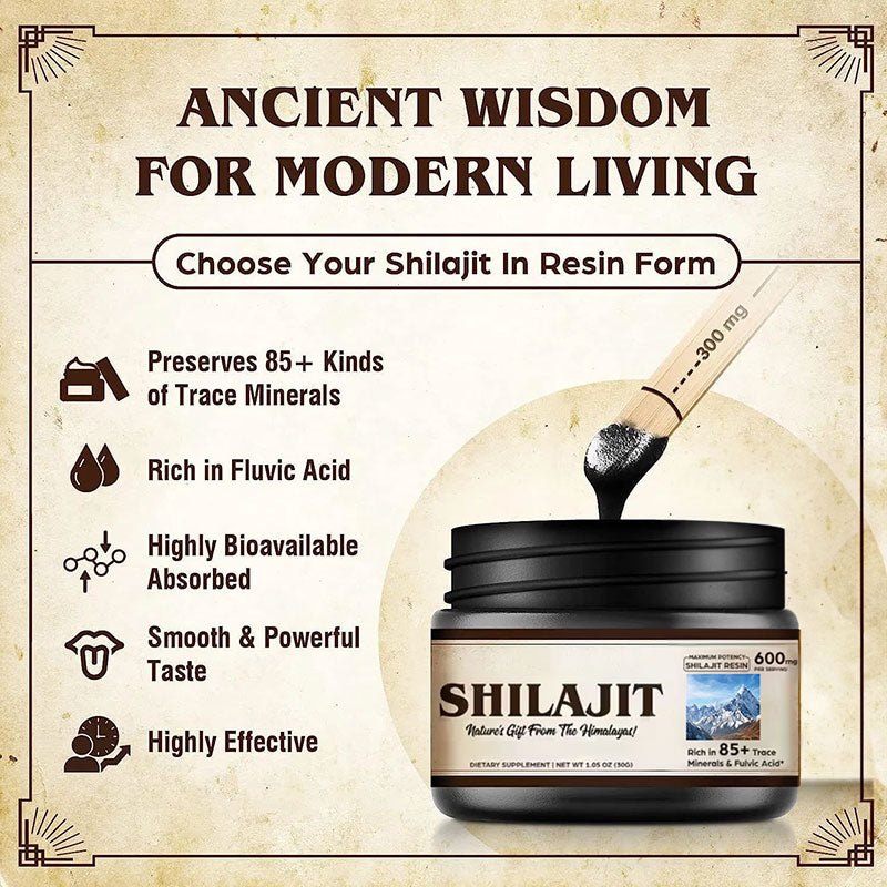 Pomada de resina de shilajit