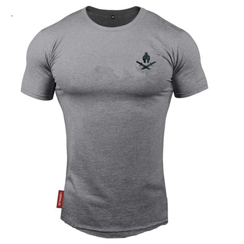 Camiseta deportiva de algodón para hombre