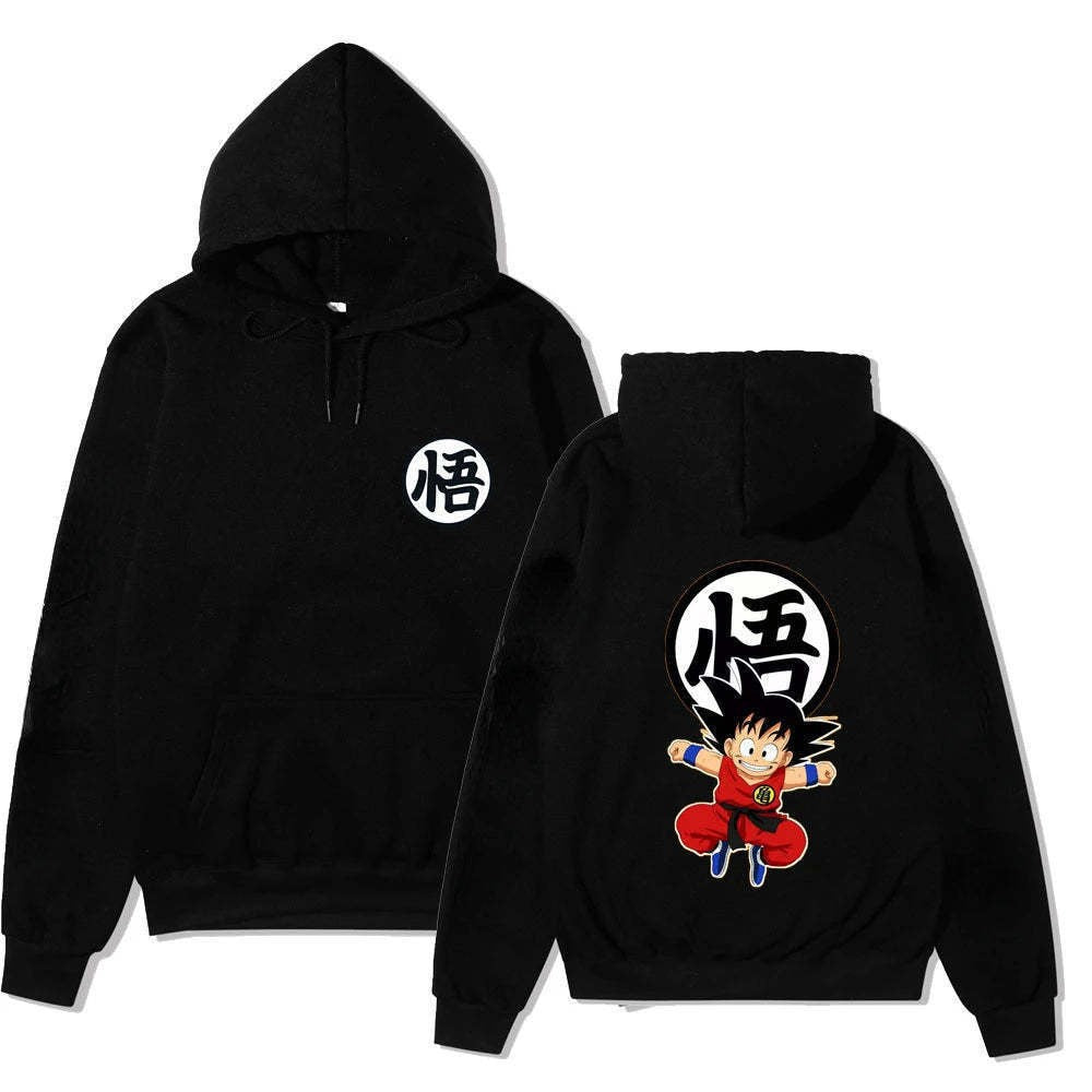 Sudadera deportiva estampada de corte holgado