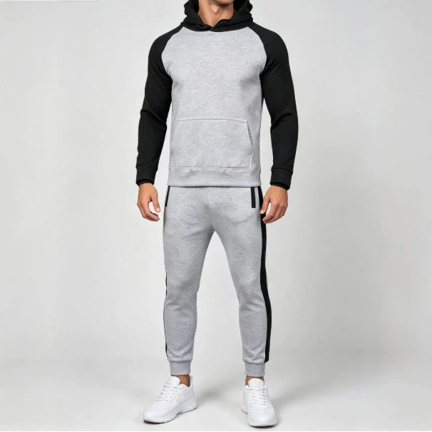 Conjunto deportivo de sudadera con capucha para hombre