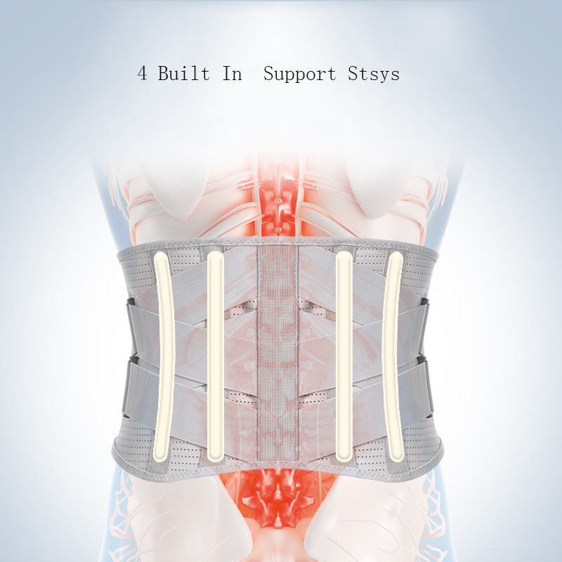 Faja lumbar transpirable de soporte para hombre y mujer