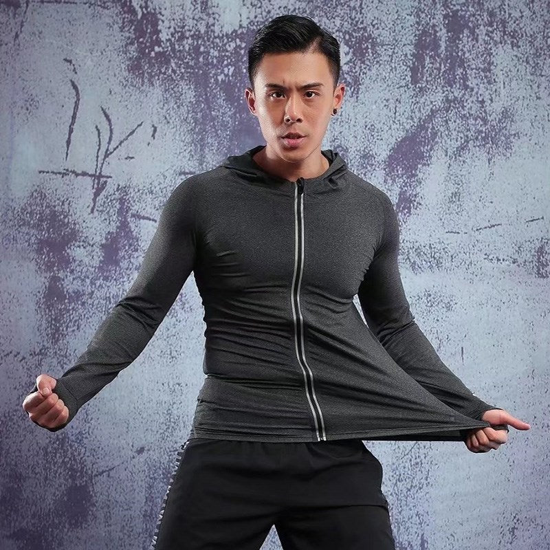 Chaqueta deportiva reflectante para running de hombre