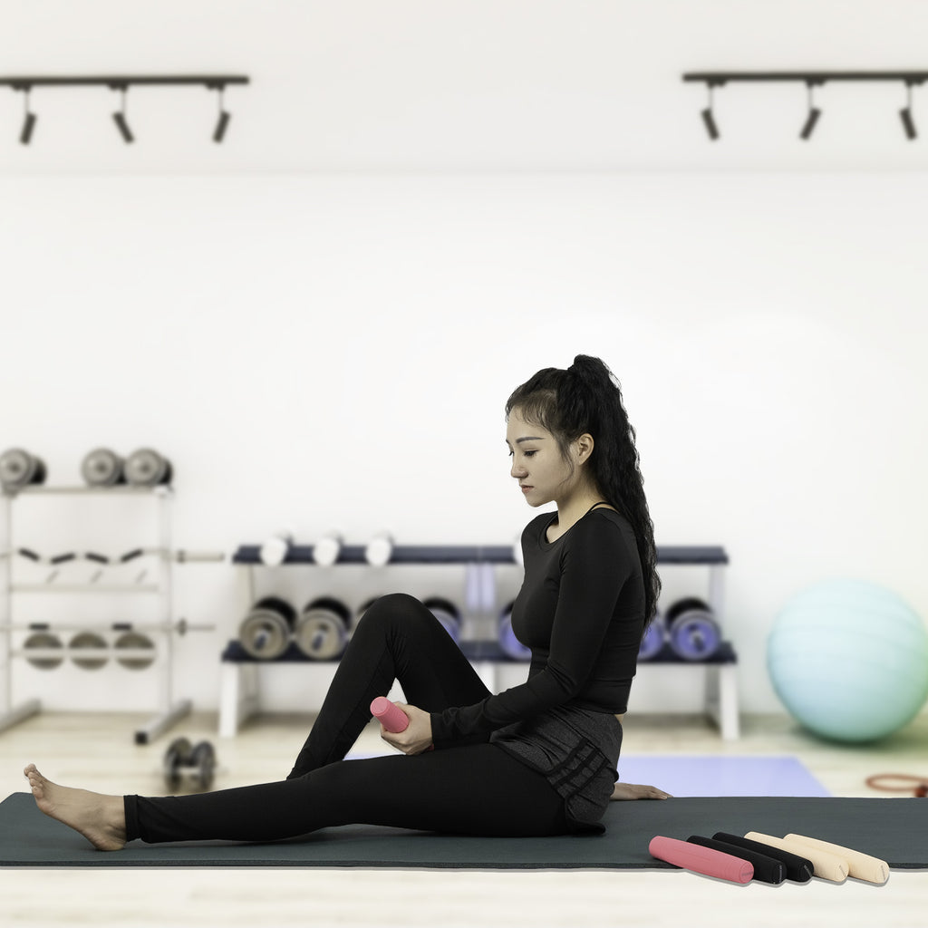 Barra de pesas para yoga, barra de mancuernas, artículos de fitness, un par de 6 libras