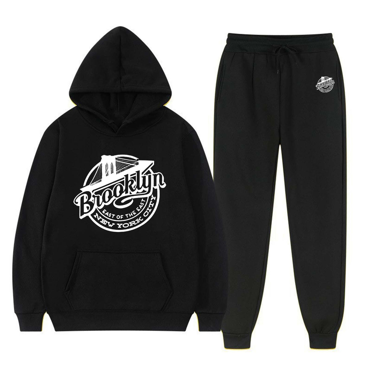 Conjunto de chándal con capucha para hombre