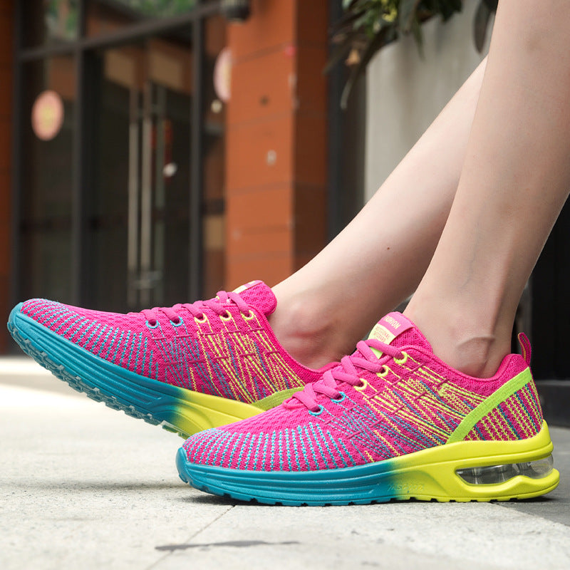Zapatillas de mujer Zapatillas deportivas Zapatillas de aprendizaje Zapatillas con cámara de aire Zapatillas de correr para mujer