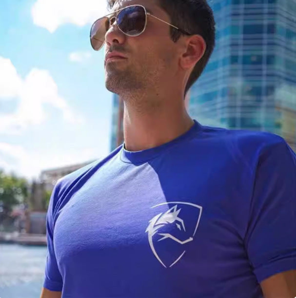 Conjunto deportivo de camiseta y pantalón corto para hombre