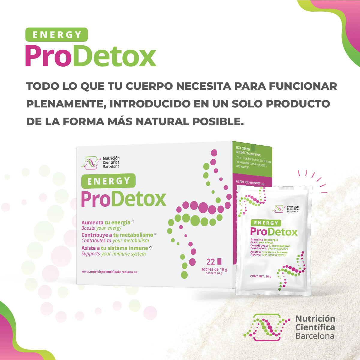 EnergyProDetox Pack 3 unidades