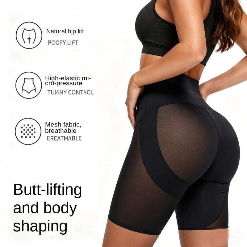 Pantalón corto moldeador de microcompresión con malla para entrenamiento