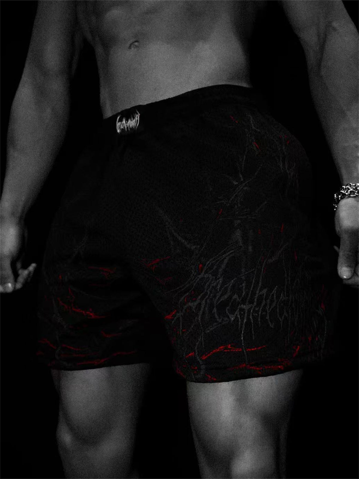 Pantalón corto deportivo de secado rápido para hombre, transpirable y ligero