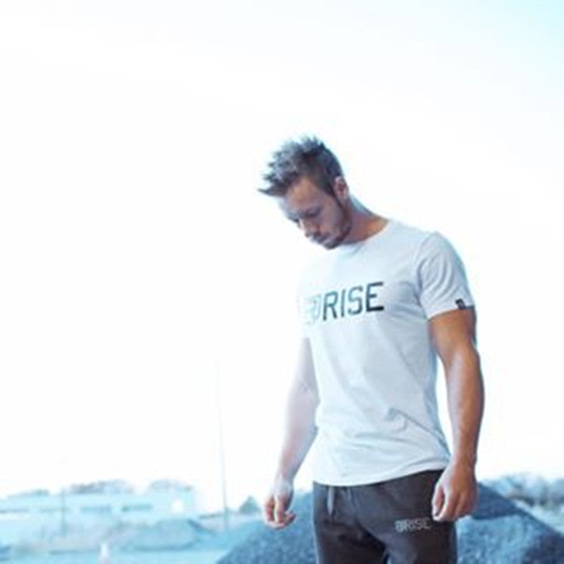 Conjunto de entrenamiento deportivo elástico para hombre Muscle Master, novedad de verano, moda casual, algodón transpirable