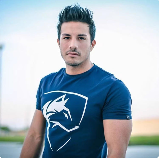 Conjunto de entrenamiento deportivo elástico para hombre Muscle Master, novedad de verano, moda casual, algodón transpirable