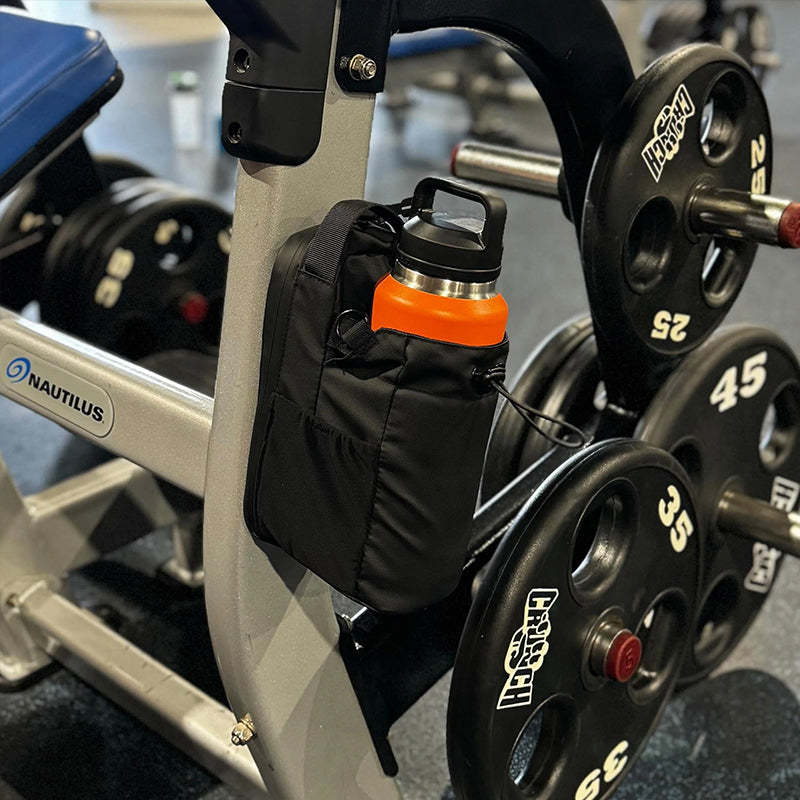 Bandolera Magnética para Hombres y Mujeres. Ideal como bolsa de gimnasio, viaje y trabajo. Mantiene tus pertenencias lejos del suelo sucio del gimnasio.