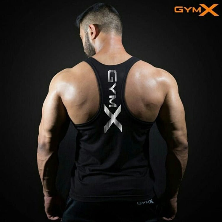 Chaleco de fitness para hombre, camiseta ajustada para ejercicio muscular, top de secado rápido, conjunto de fitness, entrenamiento muscular, sin mangas