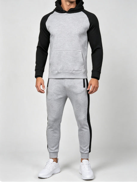 Conjunto deportivo de sudadera con capucha para hombre