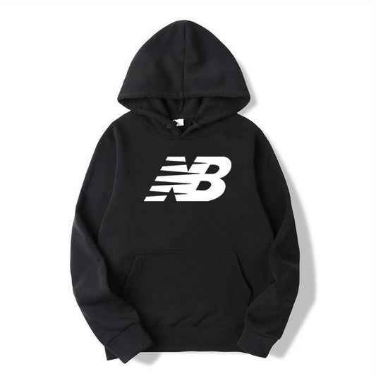 Sudadera con capucha unisex, informal, de felpa, estampada, ropa deportiva