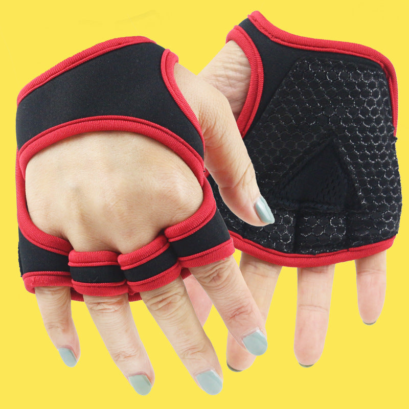 Guantes antideslizantes para entrenamiento y pesas